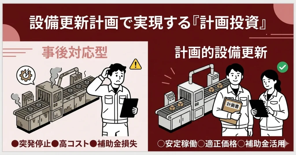 設備更新計画の作り方とテンプレート：更新判断から予算申請まで